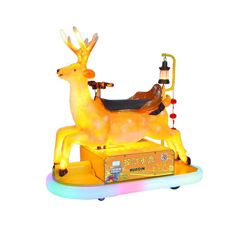 招財(cái)有鹿廣場(chǎng)游樂(lè)車(chē)    